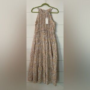By the River maxi halter sundress NWT